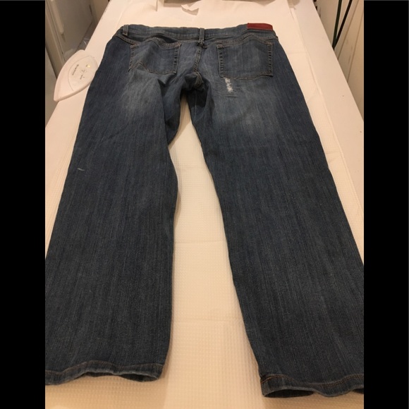 sz 12 Barbara Lesser Fibers Stretch Jeans J7 - Picture 5 of 5